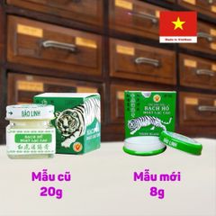 Cao Xoa Bóp Bạch Hổ Hoạt Lạc 20gr - Giảm Đau Nhức Cơ Bắp, Thư Giãn Tinh Chất Thiên Nhiên, An Toàn cho Sức Khỏe