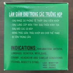 Cao Xoa Bóp Bạch Hổ Hoạt Lạc 20gr - Giảm Đau Nhức Cơ Bắp, Thư Giãn Tinh Chất Thiên Nhiên, An Toàn cho Sức Khỏe