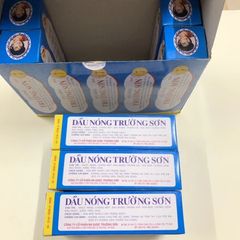 Dầu Nóng Trường Sơn 10ml - Giảm Đau Nhức, Hỗ Trợ Xoa Bó, Làm Ấm Cơ Thể, Dùng Cho Người Lớn, Tiện Dụng Mang Theo