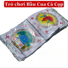 Bộ Đồ Chơi Bầu Cua Tôm Cá Cọp - Trò Chơi Truyền Thống Việt Nam, Xúc Xắc Bằng Xốp Phát Triển Tư Duy Cho Trẻ Em