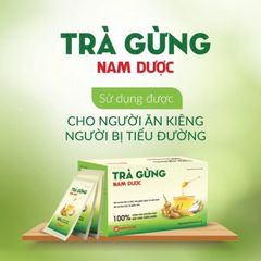 Trà Gừng Nam Dược Hộp 20 Gói x 3g - Hỗ Trợ Làm Ấm Cơ Thể, Giảm Nguy Cơ Cảm Lạnh, Hỗ Trợ Tiêu Hóa, Giảm Nôn