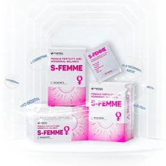 Bổ Trứng S-FEMME - Cân Bằng Nội Tiết Tố Cho Nữ, Hỗ Trợ Sức Khỏe Sinh Sản - Hộp 30 Gói Từ Bulgaria