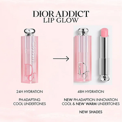 Set Son Dưỡng Dior Addict Lip Glow Balm & Maximizer 001 Pink - Bộ Chăm Sóc Môi Cao Cấp Từ Dior với Độ Bóng Tự Nhiên
