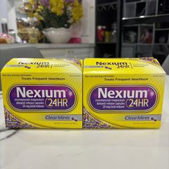 NEXIUM 24H - Viên Hỗ Trợ Chứng Ợ Nóng và Viêm Loét Dạ Dày - Giải Pháp Tiêu Hóa Hiệu Quả 14 Ngày