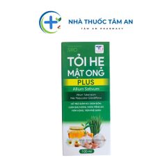 Siro Tỏi Hẹ Mật Ong Plus 100ml - Hỗ Trợ Giảm Ho, Long Đờm, Tăng Đề Kháng, Dành Cho Trẻ Em và Người Lớn