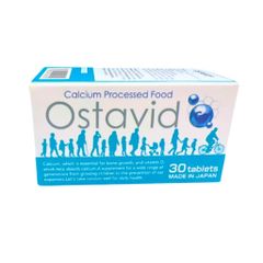 Viên uống bổ sung Canxi và Vitamin D OSTAVID 30 viên - Hỗ trợ phát triển chiều cao và ngăn ngừa loãng xương, cho mọi lứa tuổi