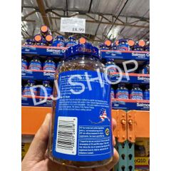 Viên Uống Dầu Cá Hồi Pure Alaska Omega-3 Wild Alaskan Salmon Oil 1000mg - Hỗ Trợ Sức Khỏe Não Bộ & Cải Thiện Da 210 Viên
