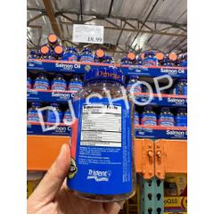 Viên Uống Dầu Cá Hồi Pure Alaska Omega-3 Wild Alaskan Salmon Oil 1000mg - Hỗ Trợ Sức Khỏe Não Bộ & Cải Thiện Da 210 Viên