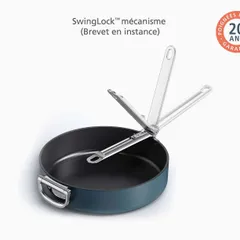 Chảo Rán Chống Dính Joseph Joseph Space 28cm - Hàng Chất Lượng Cao, Phù Hợp Mọi Loại Bếp, Dễ Dàng Sử Dụng và Vệ Sinh