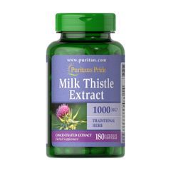 Viên uống Thải Độc Gan Milk Thistle Extract 1000mg 180 Viên - Hỗ trợ sức khỏe gan hiệu quả từ Puritan's Pride