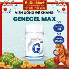 Thực phẩm chức năng GENECEL MAX - Hỗ trợ tăng cường sức đề kháng, chống oxy hóa, hạn chế lão hóa - 30 viên/hộp