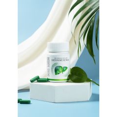 Thực phẩm chức năng bảo vệ gan DETOXMUNE MAX - Giải độc, thanh nhiệt, hỗ trợ chức năng gan, hạn chế tổn thương tế bào gan