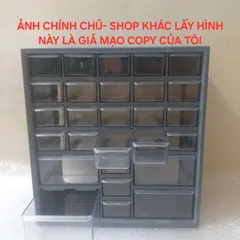 Tủ Nhựa Ngăn Kéo Đựng Linh Kiện - 27 Ngăn Thông Minh Cho Dụng Cụ Cơ Khí, Đồ Chơi Nhỏ, Phụ Kiện Điện Tử