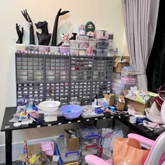 Tủ Nhựa Đa Năng 27 Ngăn Trong Suốt - Kích Thước 15x30x33 cm, Chứa Dụng Cụ Thủ Công, Thích Hợp Phòng Làm Việc