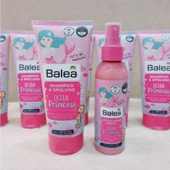 Dầu Gội Xả 2in1 Balea Little Princess Kids Hương Dâu 200ml - Sản Phẩm Chăm Sóc Tóc Cho Bé - An Toàn, Dưỡng Ẩm, Mượt Mà