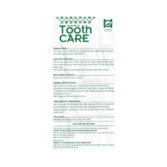 Dung Dịch Xịt Giảm Đau Nhức Răng Tooth Care 20ml - Hỗ Trợ Viêm Nướu, Chiết Xuất Từ Thiên Nhiên, Giảm Đau Nhanh Chóng