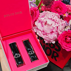 Set Son Dior Rouge Velvet 999 & 888 Chính Hãng - Bộ Son Cao Cấp Đỏ Quyến Rũ và Hồng Dịu Dàng Cho Mọi Phong Cách Trang Điểm