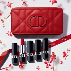 Bộ Son Dior Rouge Refillable - Set 5 Màu Thời Thượng Chăm Sóc Môi Cao Cấp & Thời Trang - Quà Tặng Sang Trọng Chính Hãng
