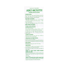 Xịt thơm miệng Aro Mouth 10ml - Khử mùi hôi miệng, giúp bạn có hơi thở thơm mát, chống viêm lợi và sâu răng hiệu quả