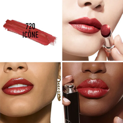 Son Dior Addict Hydrating Shine Lipstick 720 Icône - Son Môi Cao Cấp Màu Hồng Đất Tự Nhiên, Độ Ẩm Hoàn Hảo