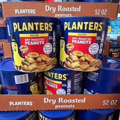 Hạt Đậu Phộng Rang Muối Planters 1.47kg - Snack Dinh Dưỡng Mỹ, Chất lượng Cao, Hạt Dinh Dưỡng Hấp Dẫn, Không Cholesterol