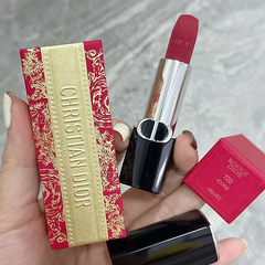 Son Dior Rouge Dior Lunar New Year 720 Icone - Son Môi Đỏ Hồng Đất Cao Cấp, Phiên Bản Giới Hạn Tết Nguyên Đán Chính Hãng