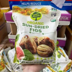 Quả Sung Sấy Khô Organic 1.13KG - Vị Ngọt Bùi Helf & Bổ Dưỡng Chống Bệnh Tật, Hương Vị Mỹ, Ăn Nhẹ hoặc Làm Bánh