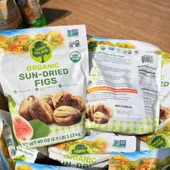 Quả Sung Sấy Khô Organic 1.13KG - Vị Ngọt Bùi Helf & Bổ Dưỡng Chống Bệnh Tật, Hương Vị Mỹ, Ăn Nhẹ hoặc Làm Bánh