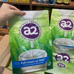 Sữa Bột A2 Full Cream 1KG - Dinh Dưỡng Cao, Dễ Tiêu Hóa Cho Gia Đình, Không Chất Bảo Quản, Hương Vị Nguyên Kem Từ Úc