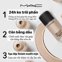 Kem Nền MAC Kiềm Dầu Studio Fix Fluid SPF 15 30ml - Trang Điểm Chuyên Nghiệp, Lâu Trôi, Che Phủ Khuyết Điểm Tốt Nhất