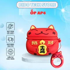 Ốp Bảo Vệ Silicon Dẻo Cho AirPods 4 (AP4) - Chống Sốc, Ôm Khít, Thiết Kế Đơn Giản, Phù Hợp Sử Dụng Hằng Ngày