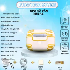 Tai Nghe Không Dây Pro2 Hổ Vằn 1562AE - Bluetooth 5.3, Chống Ồn 45dB, Âm Thanh Vòm, Quà Tặng Công Nghệ Thông Minh