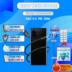 Bộ Sạc Nhanh 25W Type-C PD/PPS - Cáp CtoC Siêu Bền, Sạc Ổn Định Tương Thích Với Tất Cả Thiết Bị Samsung