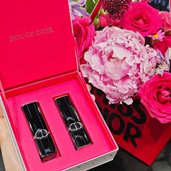 Set Son Dior Rouge Velvet 999 và 888 - Bộ Son Môi Cao Cấp Chính Hãng Từ Pháp, Sang Trọng, Đỏ Quyền Lực và Hồng Nhẹ Nhàng