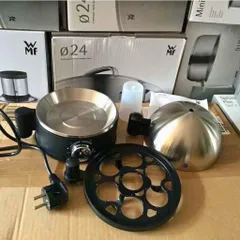 Máy Luộc Trứng WMF Stelio Inox Cromargan 18/10 Nhập Khẩu Đức - Tự Động Nấu 1-7 Trứng, Chỉnh 3 Mức Chín, An Toàn và Tiện Lợi