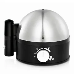 Máy Luộc Trứng WMF Stelio Inox Cromargan 18/10 Nhập Khẩu Đức - Tự Động Nấu 1-7 Trứng, Chỉnh 3 Mức Chín, An Toàn và Tiện Lợi