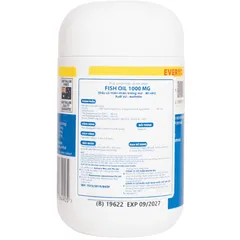 Viên uống dầu cá Nature's Way Odourless Fish Oil 1000mg 80 viên - Bổ sung EPA DHA hỗ trợ sức khỏe mắt và não bộ từ Úc