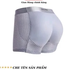 Quần Boxer Nam Độn Mông Cao Cấp - Chất Liệu Nylon Co Giãn Tăng Vòng 3 - Thiết Kế Sang Trọng, Thể Thao, Thoải Mái