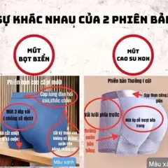 Quần Boxer Nam Độn Mông Cao Cấp - Chất Liệu Nylon Co Giãn Tăng Vòng 3 - Thiết Kế Sang Trọng, Thể Thao, Thoải Mái