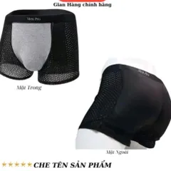 Quần Boxer Nam Độn Mông Cao Cấp - Chất Liệu Nylon Co Giãn Tăng Vòng 3 - Thiết Kế Sang Trọng, Thể Thao, Thoải Mái