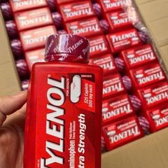 TYLENOL 500mg - Giảm Đau Hiệu Quả, Hạ Sốt Nhanh - 325 Viên Mỹ, An Toàn Cho Người Lớn Và Trẻ Em Trên 12 Tuổi
