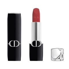 Son Dior Rouge Velvet Nắp Hít 2025 - Màu Hồng Gỗ Chính Hãng, Chất Son Mềm Mịn, Sang Trọng, Quà Tặng Tuyệt Vời cho Phụ Nữ