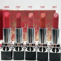 Set Son Dior Rouge Tết Nguyên Đán Limited Edition 1.5g - Son Môi Cao Cấp, Chăm Sóc Môi, Màu Đẹp Quyến Rũ, Quà Tặng Sang Trọng