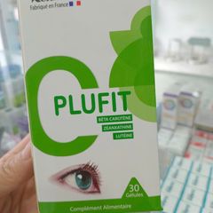 Viên Uống Bổ Mắt PLUFIT - Lutein và Zeaxanthin, Hỗ Trợ Thị Lực, Ngăn Ngừa Lão Hóa, Nhập Khẩu Pháp - 30 Viên