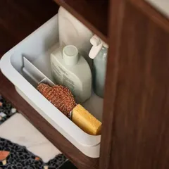 Hộp Đựng Đồ Nhà Bếp Joseph Joseph 8500002 CupboardStore™ Có Bánh Lăn - Sắp Xếp Gọn Gàng Chai, Gói Dụng Cụ Vệ Sinh
