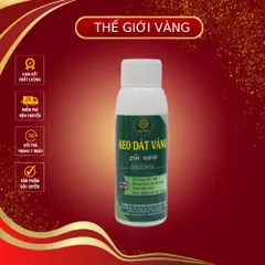 Keo Dán Vàng Gốc Nước 100ml - Dễ Dùng, Nhanh Khô, Không Mùi - Phù Hợp Với Nhiều Chất Liệu Trang Trí Nội Thất
