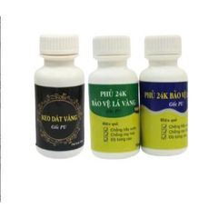 Combo Keo Dán Lá Vàng Gốc PU 30ml - Bảo Vệ Kim Loại, Gỗ, Nhựa, Đá, Thủy Tinh, Gốm Sứ - Keo Dán Dát Vàng Chất Lượng Cao