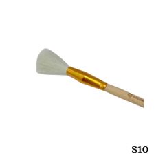 Chổi Lông Thỏ Dát Vàng Cao Cấp - Dụng Cụ Thi Công Nghệ Thuật Giúp Tiết Kiệm Thời Gian, Không Xước Bề Mặt