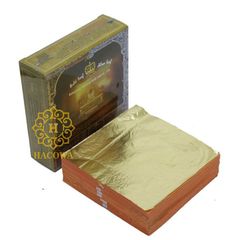 Lá Vàng Đế Vương 14x14cm - Hộp 1.000 Lá Dát Vàng Trang Trí Độc Đáo, Chống Ô XY Hóa cho Gỗ, Nhựa, Kim Loại