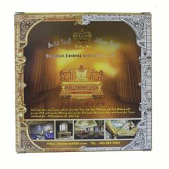 Lá Vàng Đế Vương 14x14cm - Hộp 1.000 Lá Dát Vàng Trang Trí Độc Đáo, Chống Ô XY Hóa cho Gỗ, Nhựa, Kim Loại